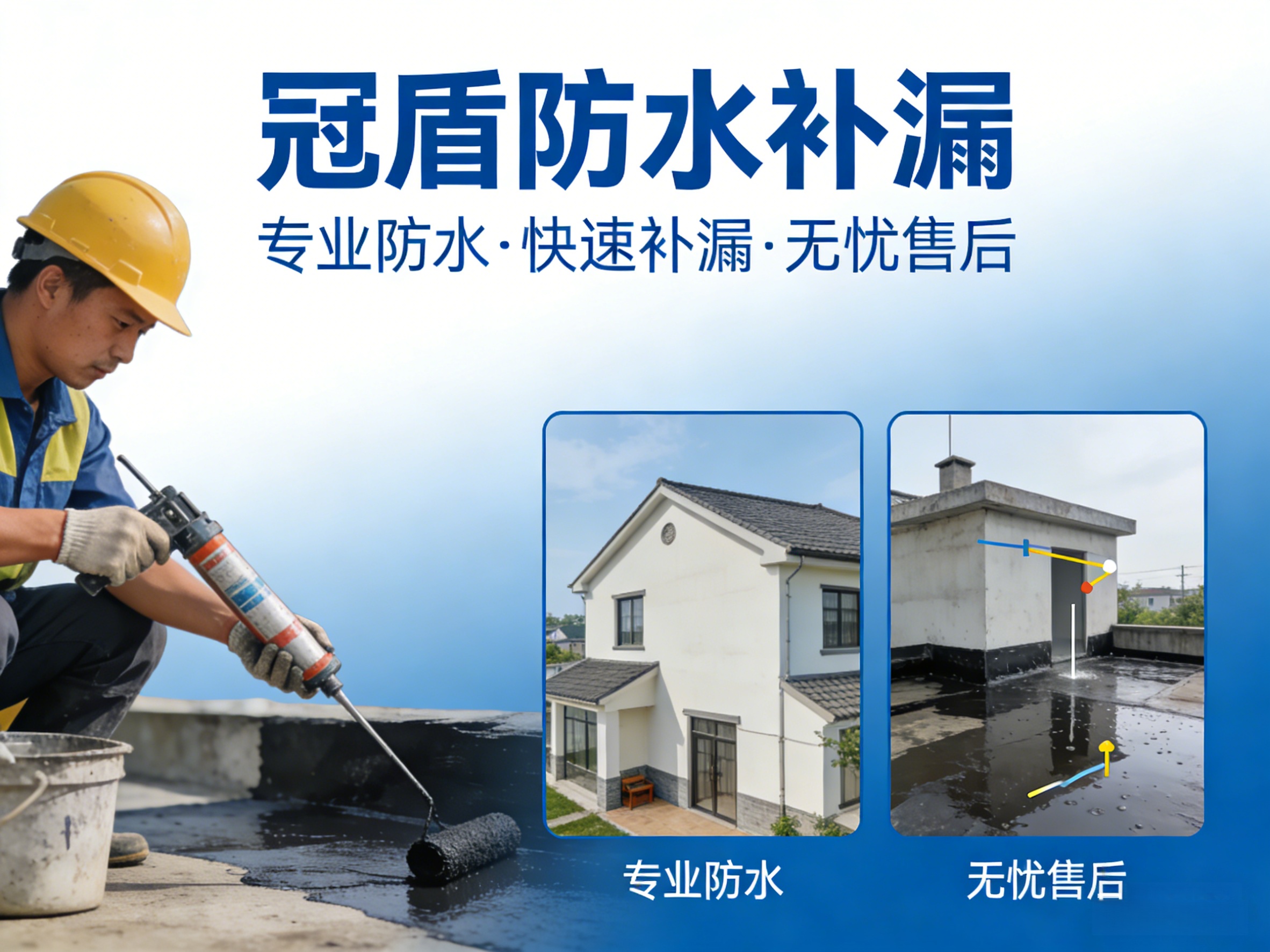 推荐几家西安专业的防水补漏公司